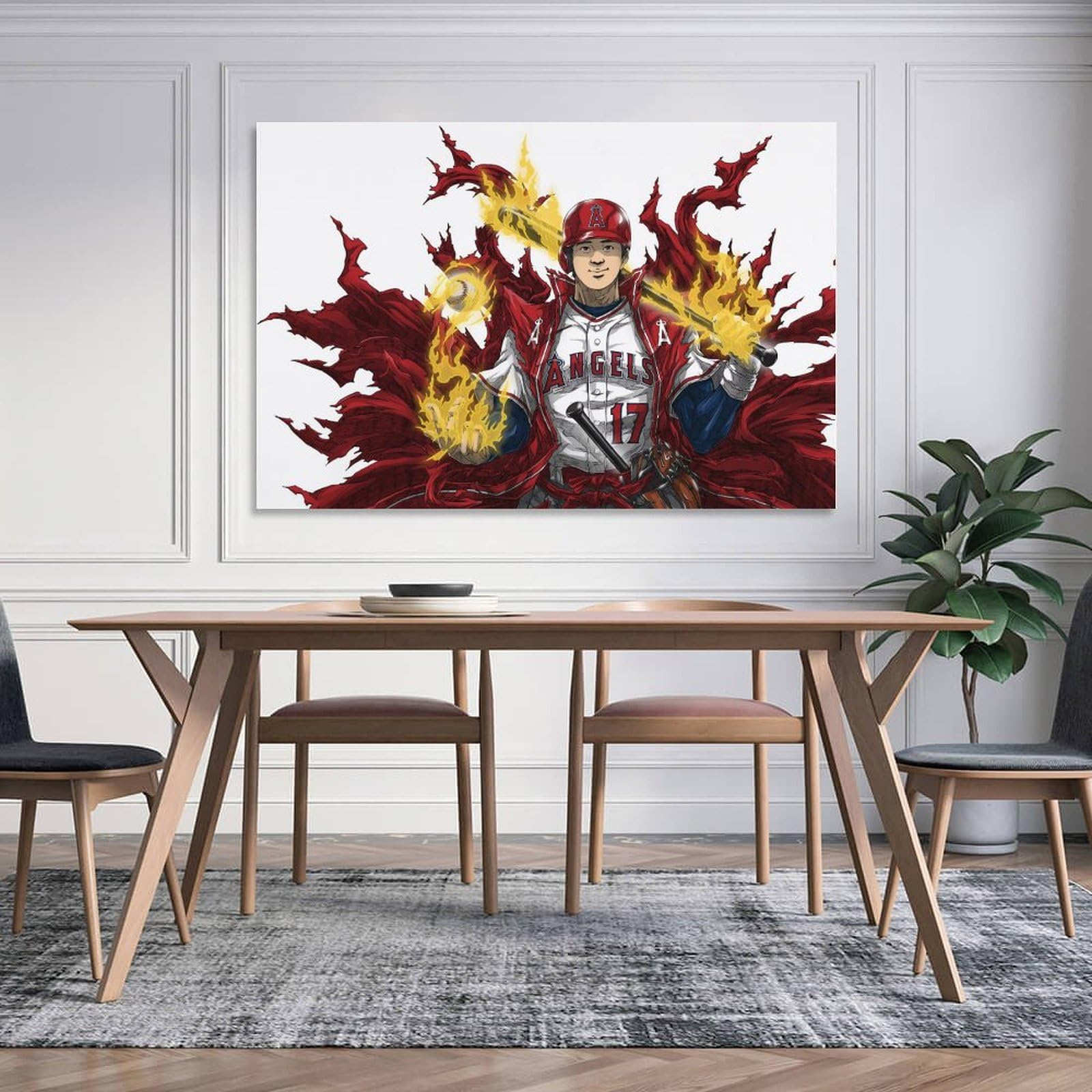 Amazon.co.jp: 大谷 ポスター 大谷翔平 アートパネル キャンバス